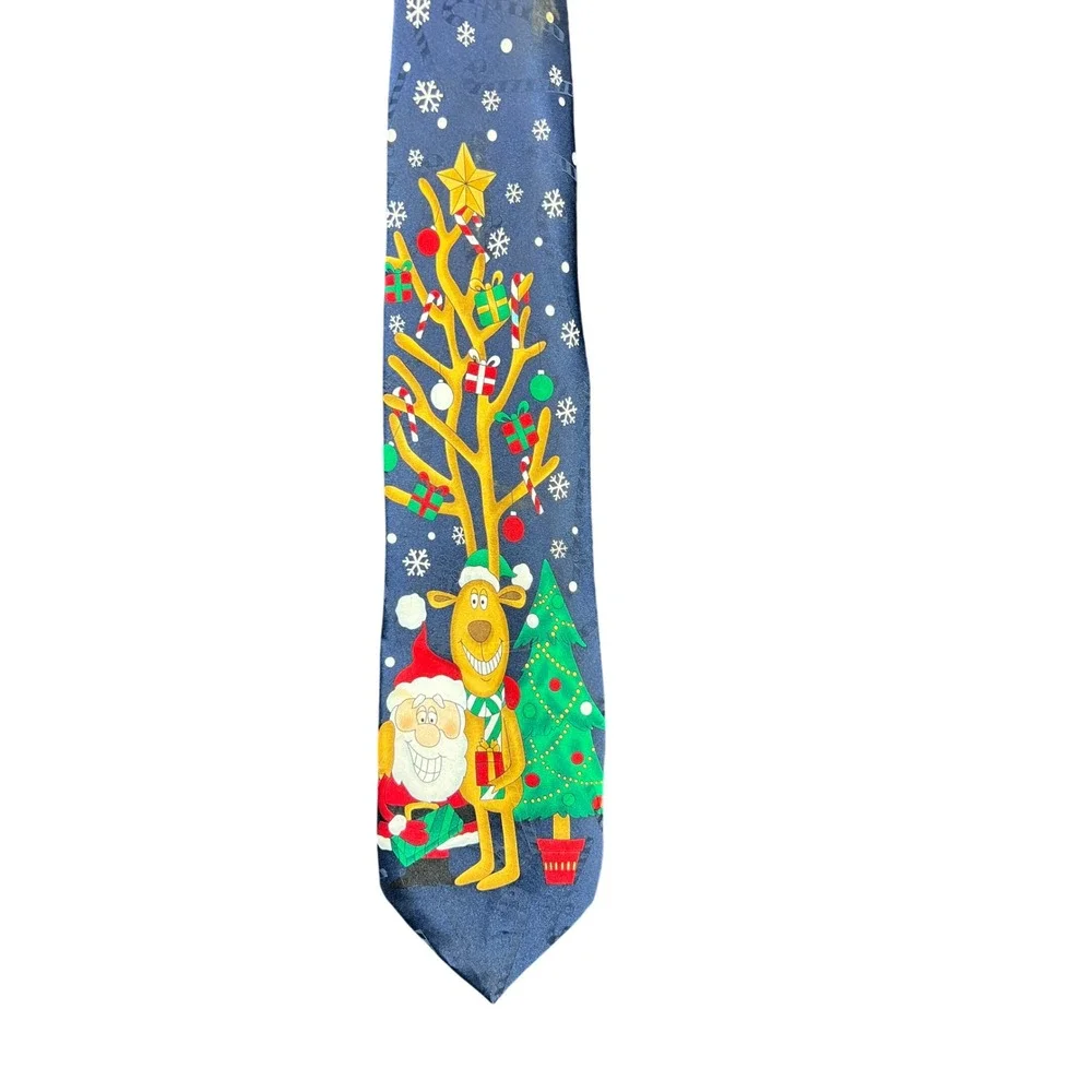 Yule Tie Greetings festive fun